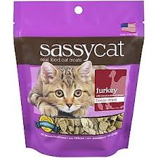 Herbsmith Sassy Cat Freeze Dried Turkey & Sweet Potato Treats, 1.25oz