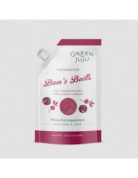 Green JuJu Bam's Frozen Fermented Beets & Cabbage, 6oz