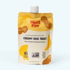 West Paw Creamy PB Banana Dog Treat, 6.2oz