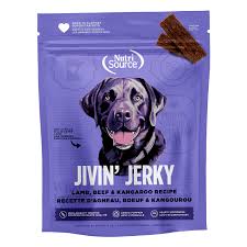 NutriSource Jivin' Jerky Lamb, Beef & Kangaroo, 4oz