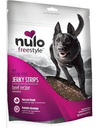 Nulo Dog GF Beef & Coconut Jerky Treats, 5oz