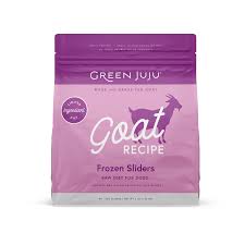 Green Juju Dog Frozen Goat Sliders, 3lbs