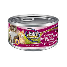 Nutrisource Chicken, Turkey and Lamb Cat and Kitten Formula, 5oz
