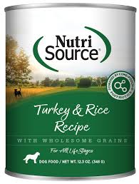 Nutrisource Turkey & Rice Formula, 12.3oz