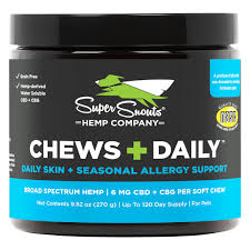Super Snouts CBD+CBG Allergy Chews, 60ct