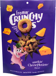 Fromm Crunchy Os Smokin Cheese Plosions, 6oz