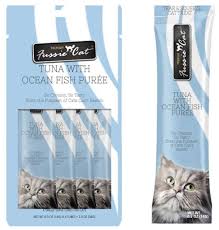 Fussie Cat GF Tuna & Oceanfish Puree, 4ct