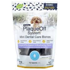 ProDen PlaqueOff System Mini Blueberry Dental Bones, 12oz