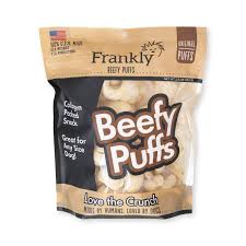 Frankly Beefy Puffs Original, 2.5 oz