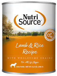 Nutrisource Lamb & Rice Formula, 12.3oz