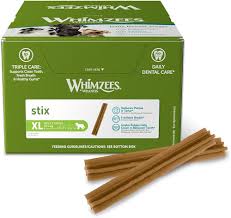 Whimzees Dental Chew Stix, XL,CASE OF 30