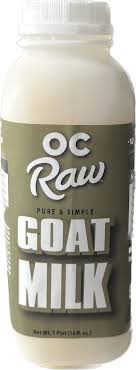 OC Raw Goat Milk, 1pint
