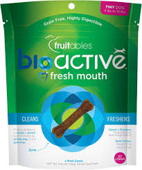 Fruitables Bioactive Fresh Mouth Dental Treats, M