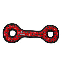 VIP Ultimate Tug-o-War Red Paws Dog Toy