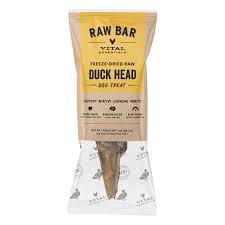 Vital Essentials Freeze Dried Duck Heads, Bulk