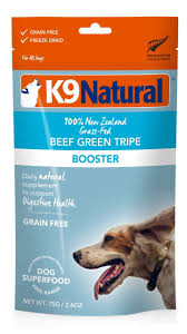 K9 Natural Freeze-Dried Beef Green Tripe Topper, 2.6oz