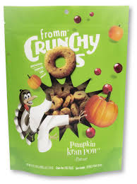 Fromm Crunchy O's Pumpkin Kran Pow, 26oz