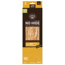 Earth Animal No Hide Peanut Butter Chews, 11" 3pk