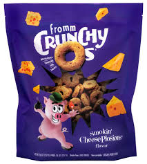 Fromm Crunchy O's Smokin' Cheeseplosions, 26oz