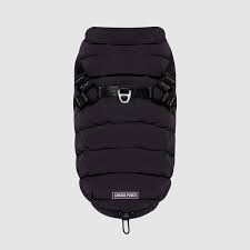 Canada Pooch Harness Puffer, Black, Size 14