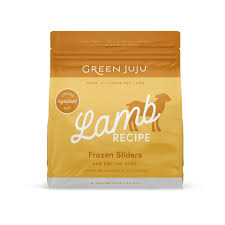 Green JuJu Dog Frozen Lamb Sliders, 3lbs