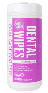 Skouts Honor, Dental Wipes, 50ct