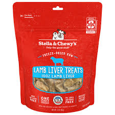 Stella & Chewy's Freeze Dried Lamb Liver Treats, 3oz.