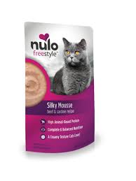 Nulo Cat GF Beef & Sardine Silky Mousse, 2.8oz