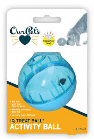 Our Pets iQ Treat Ball 3" Level Brilliant