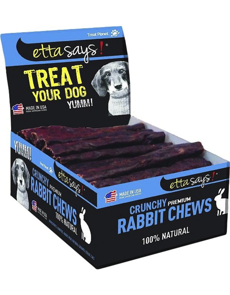 Etta Says Crunchy Rabbit Dog Chews