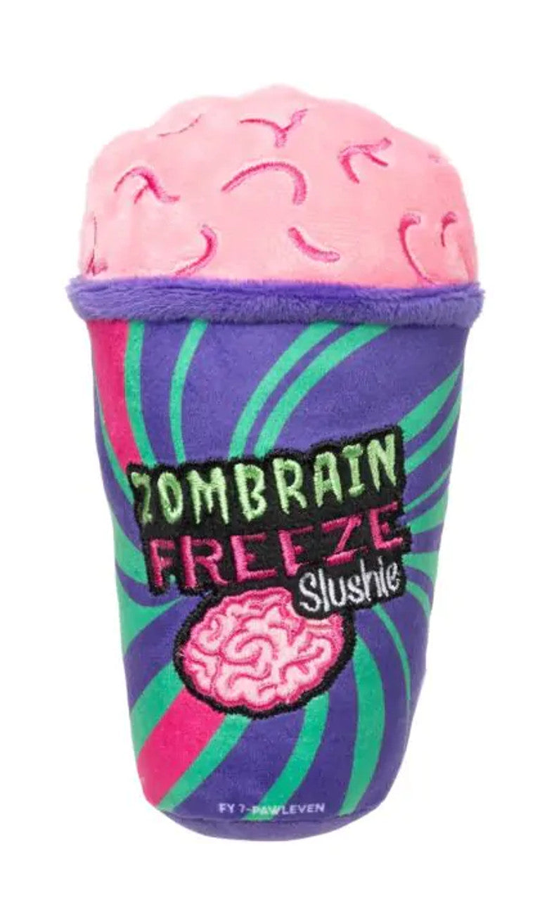 FuzzYard Zombrain Freeze Slushie Dog Toy