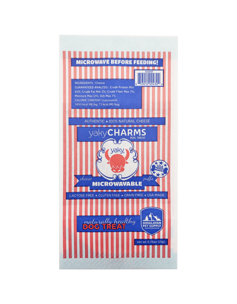 Himalayan Yaky Charms Microwavable Cheese Puffs