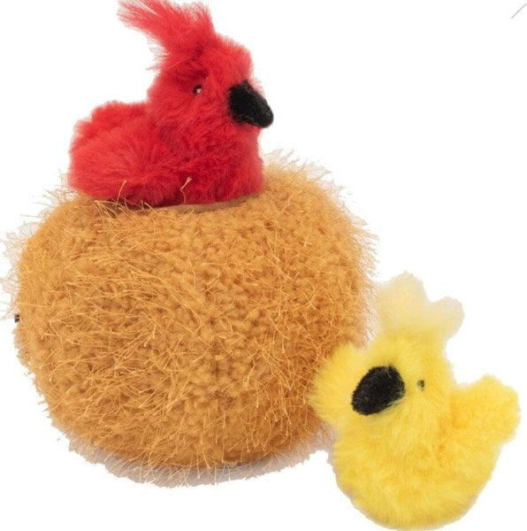 ZippyClaws Burrow Birds In Nest Cat Toy