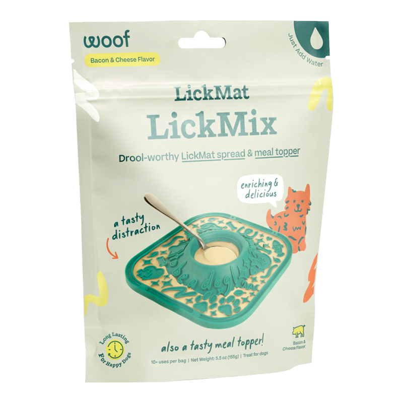Woof LickMix Bacon & Cheese, 5.5oz