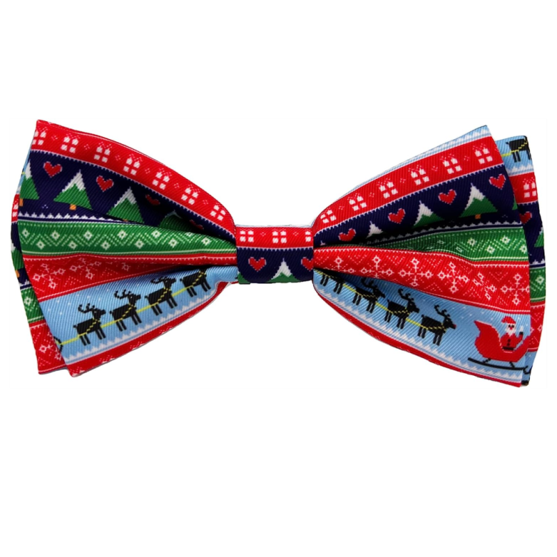 Huxley&Kent Ugly Sweater Bow Tie, Large