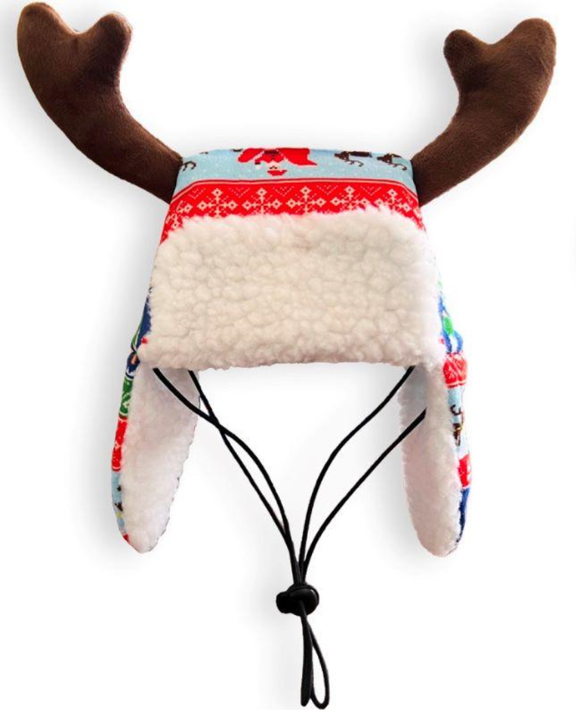 Huxley & Kent Ugly Sweater Antler Hat, XL