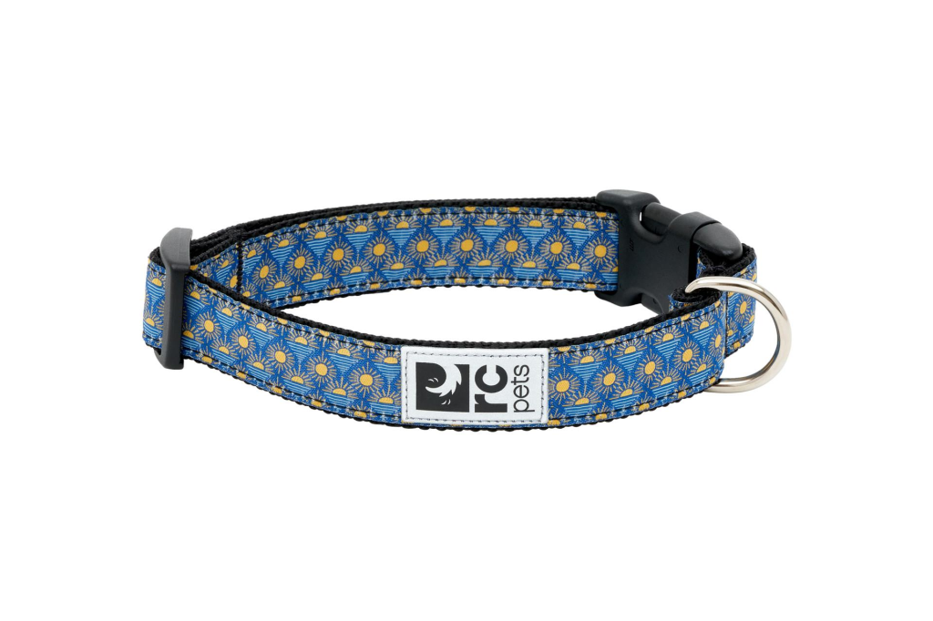 RC Pet Clip Collar, Rising Sun, S