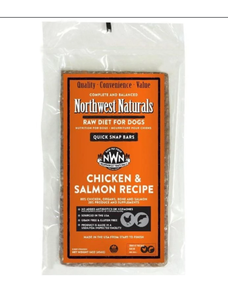 Northwest Naturals Bulk Bar Box Chicken&Salmon, 25lbs