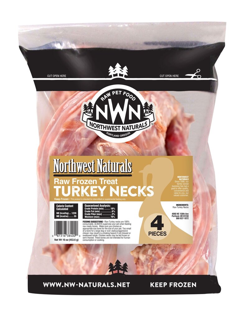Northwest Naturals Turkey Necks, 4ct