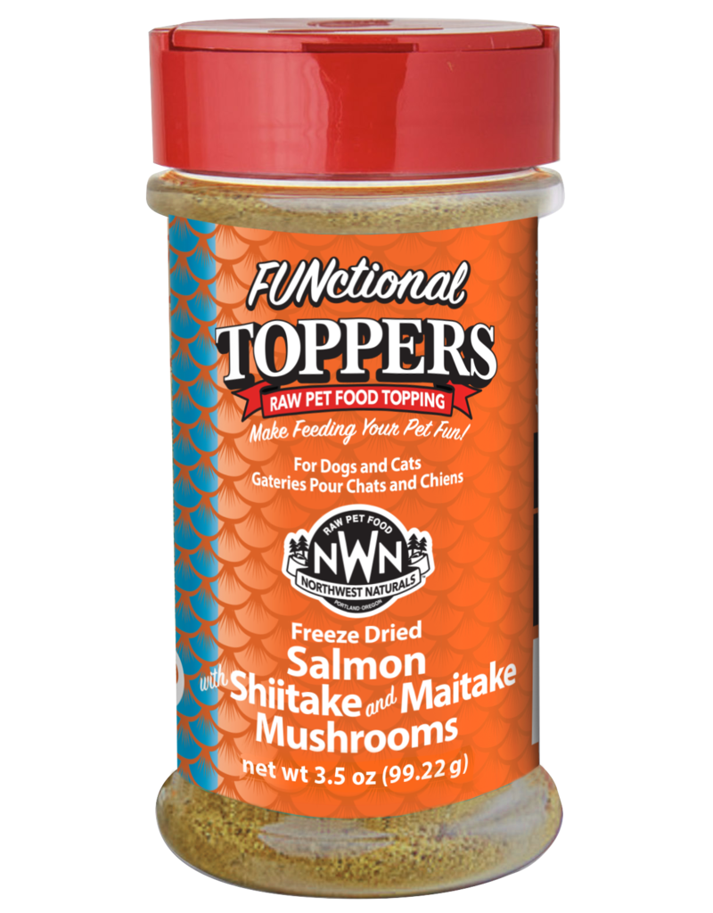Northwest Naturals Salmon with Mushrooms Topper, 4.5oz