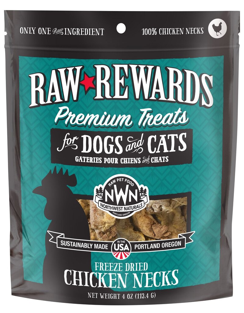 Northwest Naturals Freeze Dried Chicken Necks, 4oz