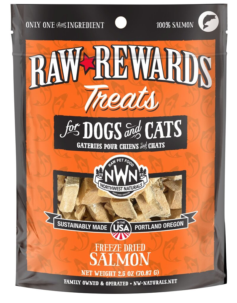 Northwest Naturals Freeze-Dried Salmon, 2.5oz