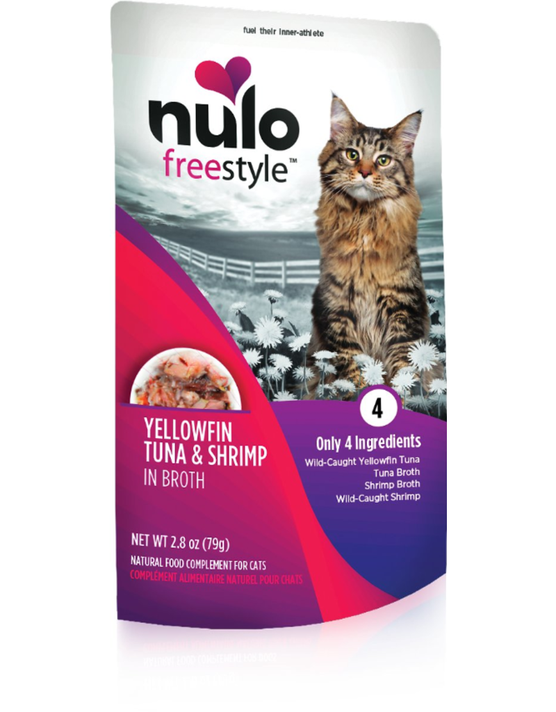 Nulo Cat FreeStyle GF Yellowfin Tuna & Shrimp, 2.8oz