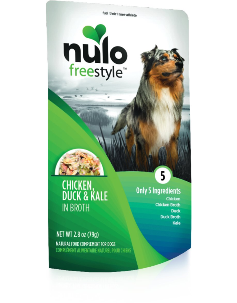 Nulo Dog FreeStyle GF Chicken, Duck & Kale Pouch, 2.8oz