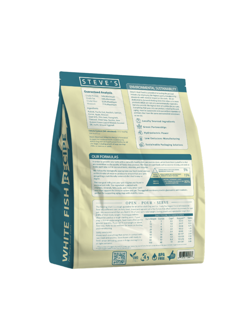 Steve's Frozen Whitefish Nuggets, 5lbs