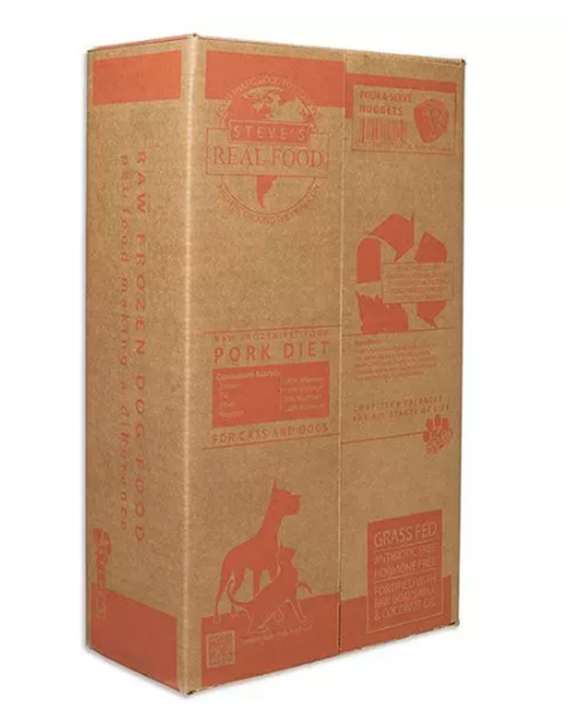 Steves Frozen Pork Patties, 14lbs