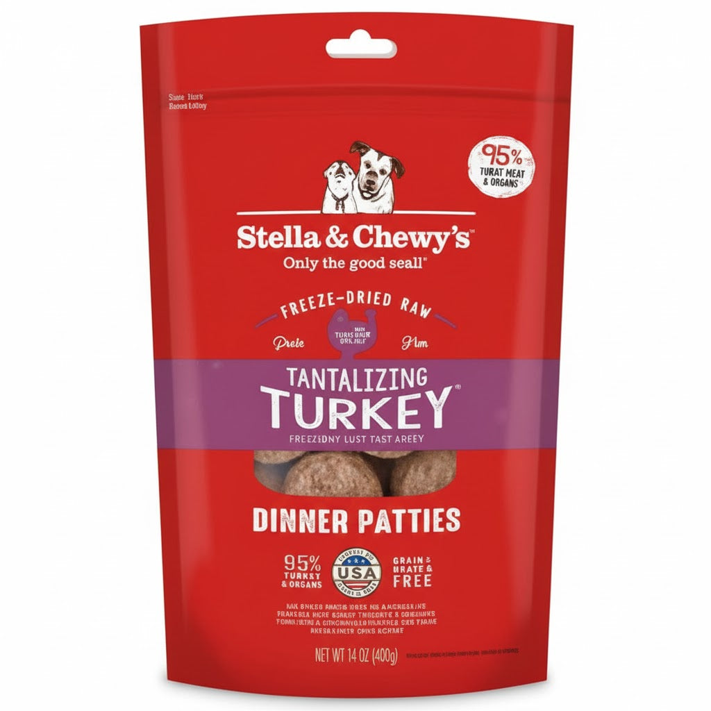 Stella & Chewys Freeze Dried Turkey, 15oz