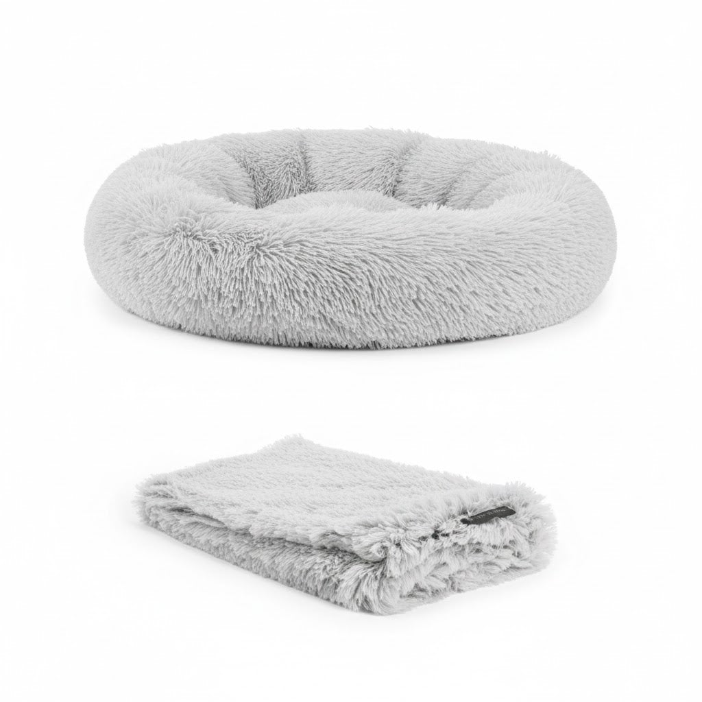 Donut Shag Bundle Bed and Blanket 30x30