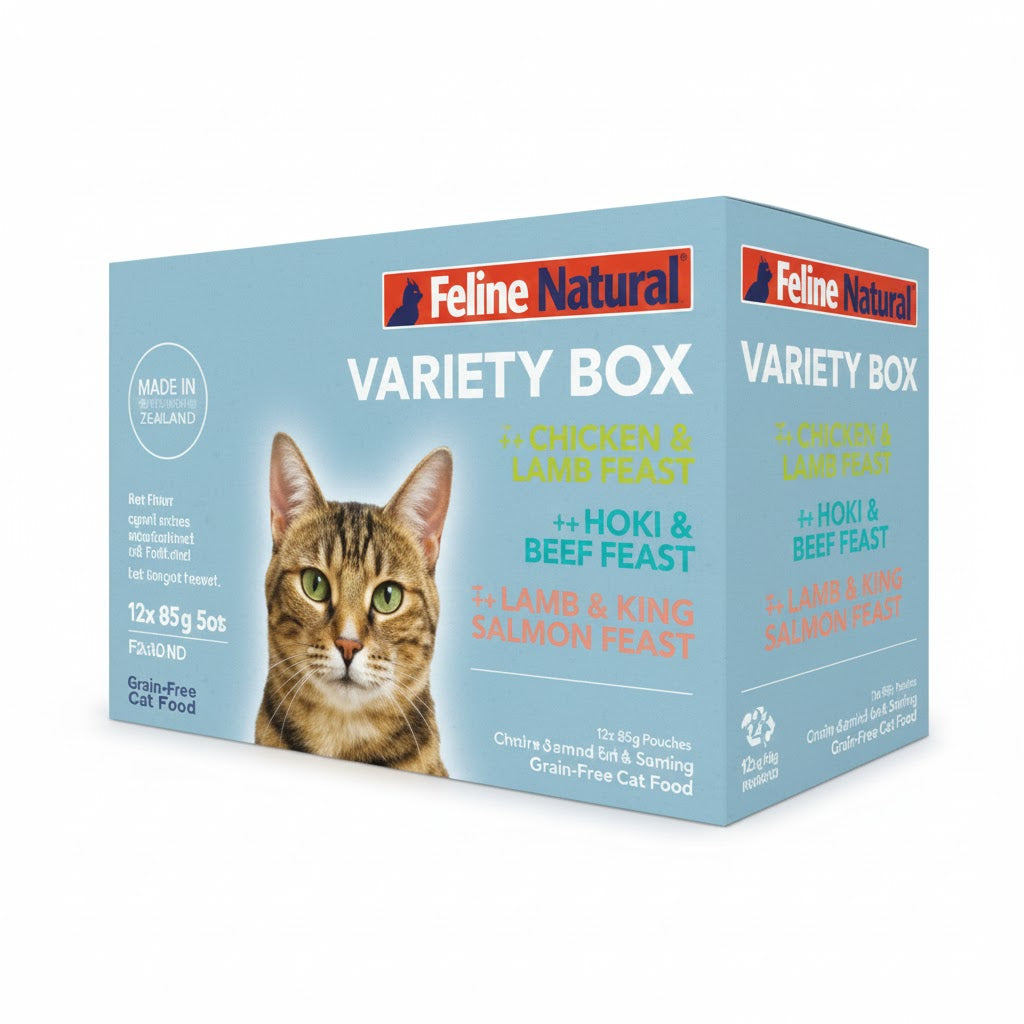 Feline Natural GF Variety Pack Pouch, 3oz
