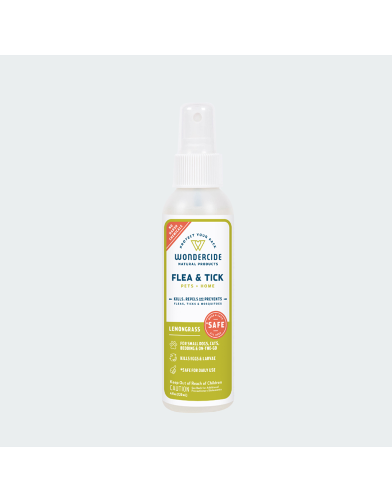 Wondercide Flea Tick & Mosquito Spray Lemongrass, 4oz